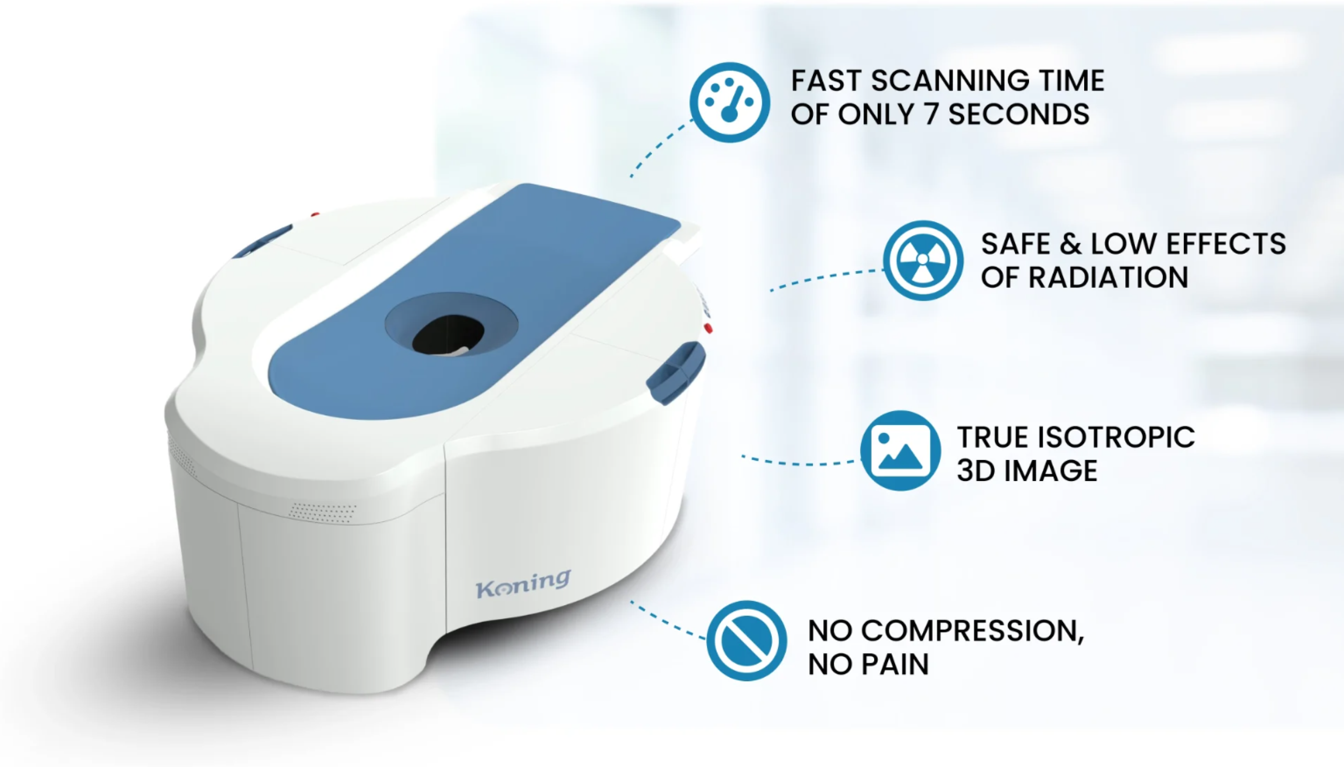 Let’s Solve Your Breast Cancer Screening Journey With an FDA-approved Koning CT Breast Imaging Machine!