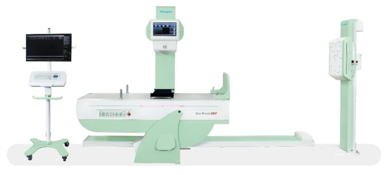 Euronoxx Medical Group ECO-Track DRF remote-controlled digital radiography and fluoroscopy system for diagnostic imaging.